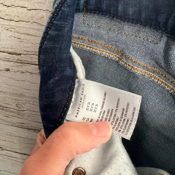American eagle  slim jeans size 32 - Picture 6 of 9